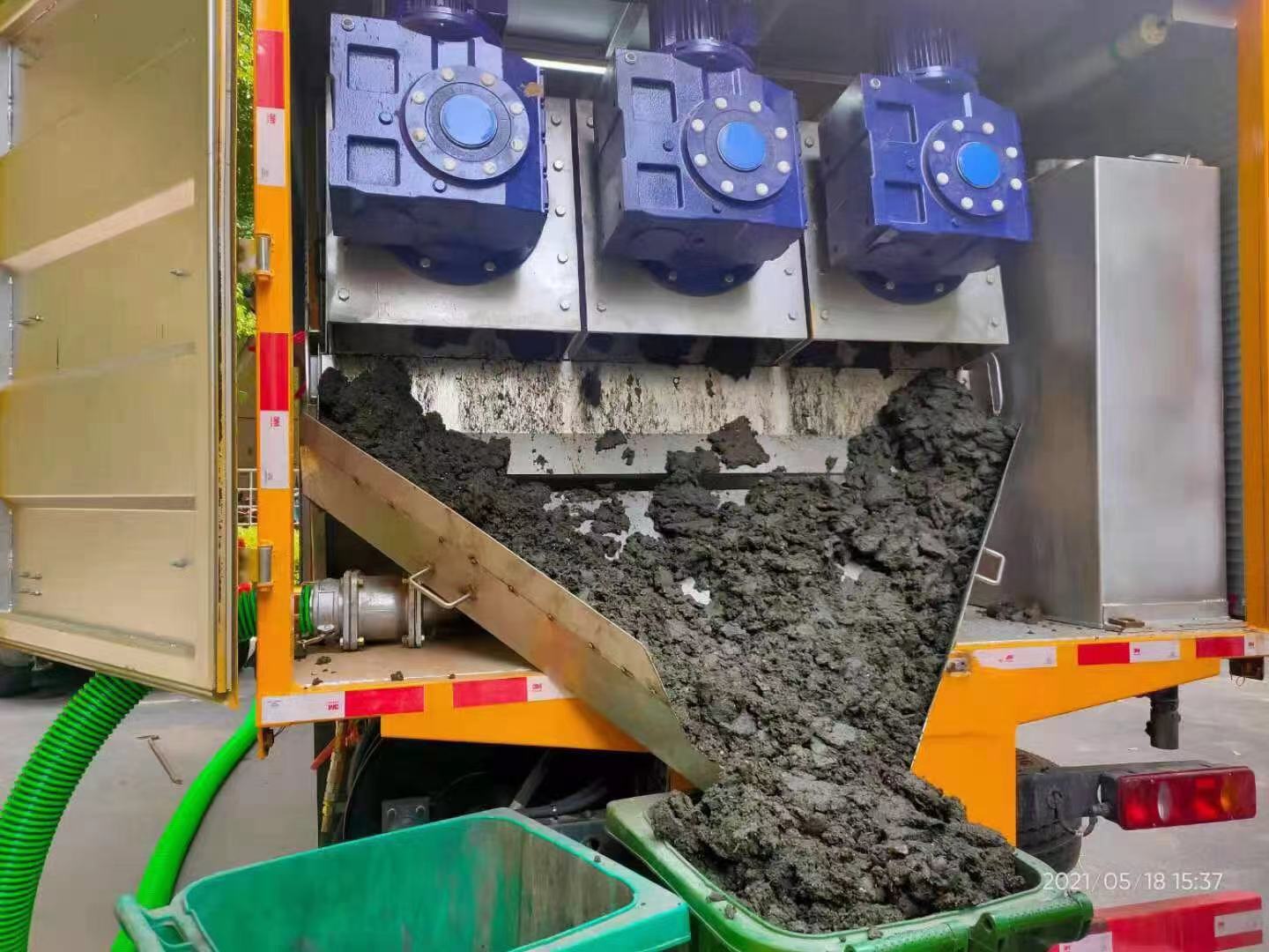 盘县化粪池清掏城市维护站-泥浆净化干湿分离处理